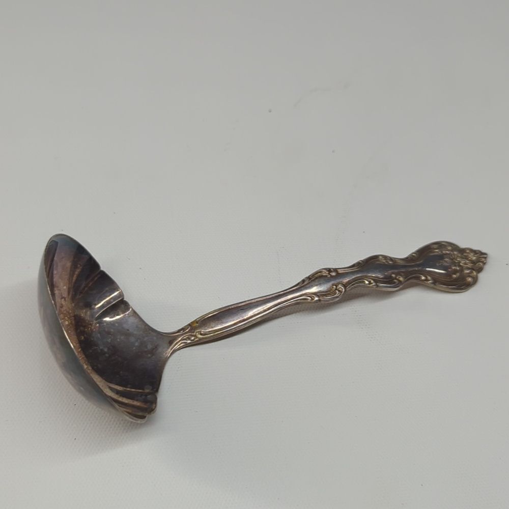 Vintage Silver Plated Soup Spoons